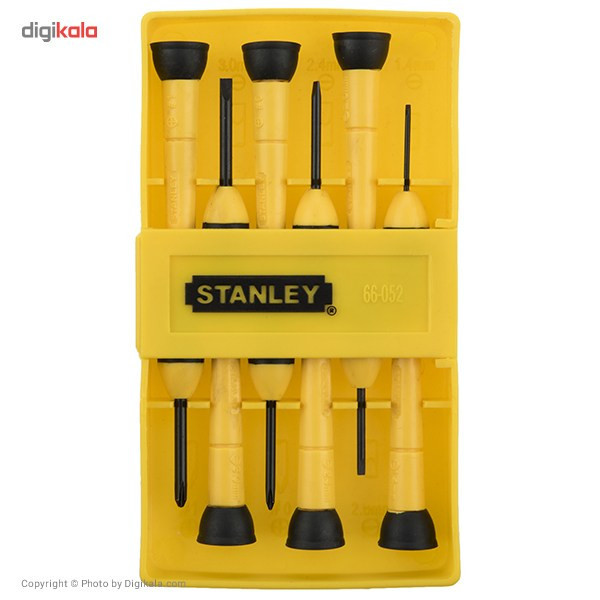 مجموعه 6 عددی پیچ گوشتی ساعتی استنلی مدل STHT66052-8