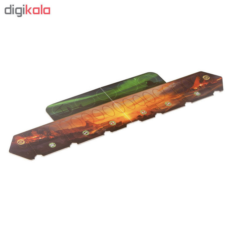 بازی فکری بردگیم استراتژی دونفره 7Wonders Duel با تاکتیک ساختوساز، مزایده، سیستم سه شرط پیروزی، پیشرفت علمی و نظامی، شامل 66 کارت دوران، 12 کارت عجایب و دفترچه راهنما، مناسب بالای 10 سال