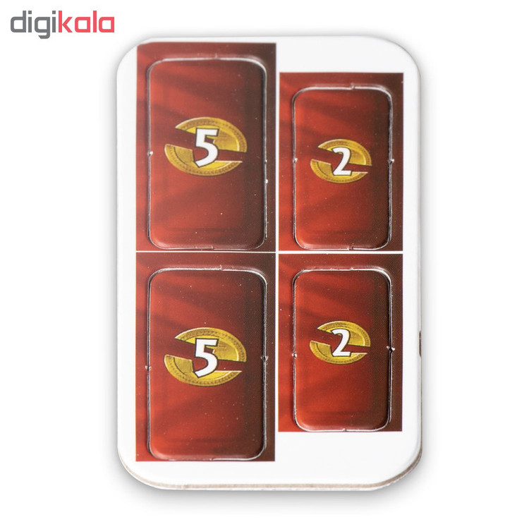 بازی فکری بردگیم استراتژی دونفره 7Wonders Duel با تاکتیک ساختوساز، مزایده، سیستم سه شرط پیروزی، پیشرفت علمی و نظامی، شامل 66 کارت دوران، 12 کارت عجایب و دفترچه راهنما، مناسب بالای 10 سال