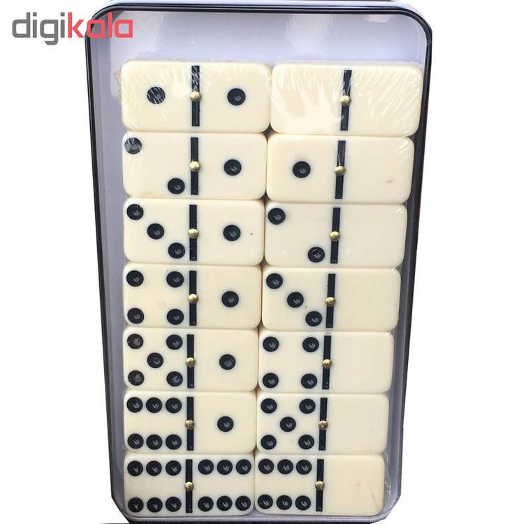 بازی فکری دومینو مدل C13، 28 قطعه سنگی، مناسب نوجوان و بزرگسال، تقویت حافظه و تمرکز، بازی خانوادگی با بستهبندی هدیه و قابلیت استفاده برای 4 بازیکن مبتدی و حرفهای