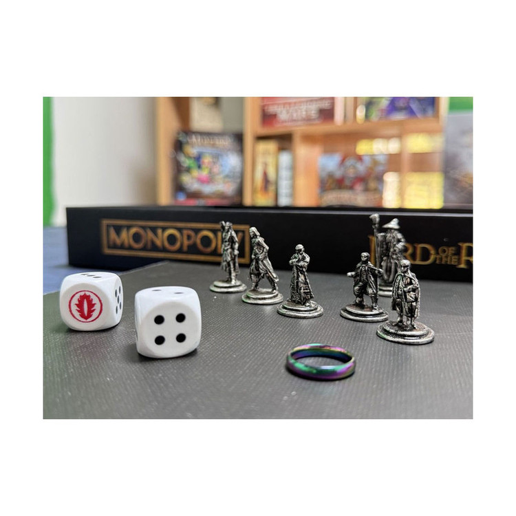 بازی فکری مونوپولی ارباب حلقهها فکرآوران مدل Monopoly بازی استراتژیک 2 تا 6 نفره با کنترل حلقه قدرت، نقشآفرینی، جمعآوری امتیاز و مدت زمان بیش از یک ساعت مناسب 8 سال به بالا