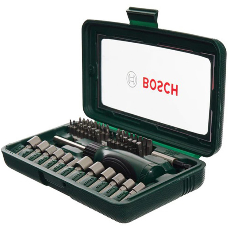 سری پیچ گوشتی بوش مدل BOX 2607019504 - 424 مجموعه 46 عددی