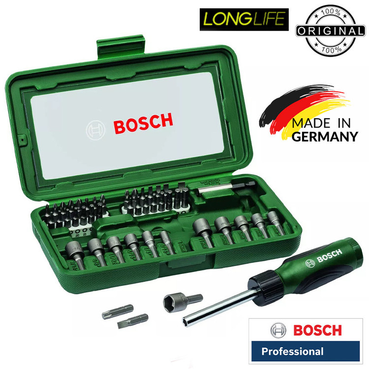 سری پیچ گوشتی بوش مدل BOX 2607019504 - 424 مجموعه 46 عددی