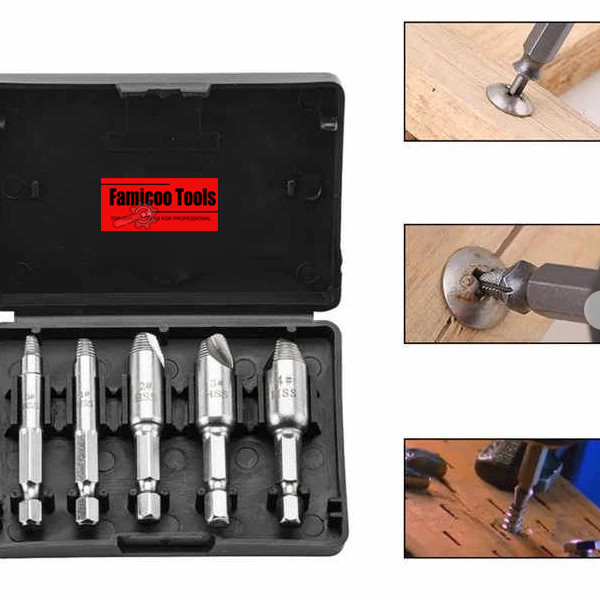سری پیچ گوشتی قلاویزی فامیکو تولز کد FCT0055 بسته 5 عددی