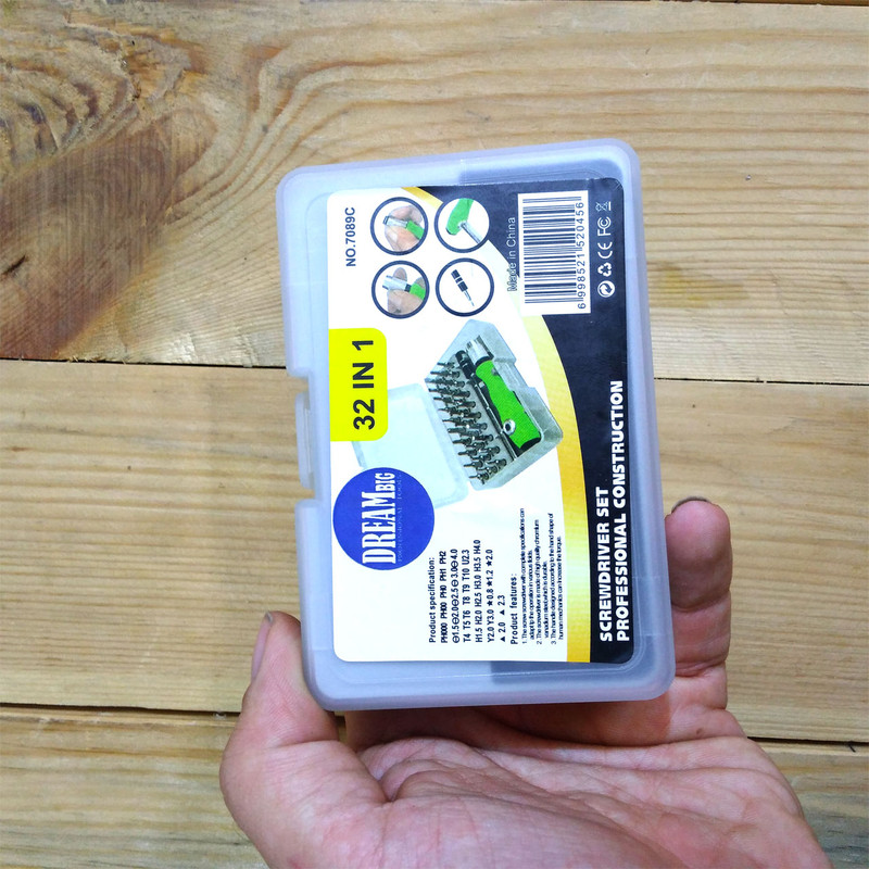 پیچ گوشتی دریم بیگ مدل 32N1 بسته 32 عددی