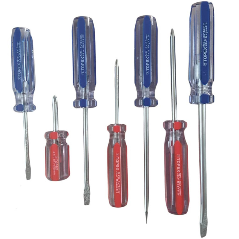 مجموعه 7 عددی پیچ گوشتی تاپکس مدل 39D866
