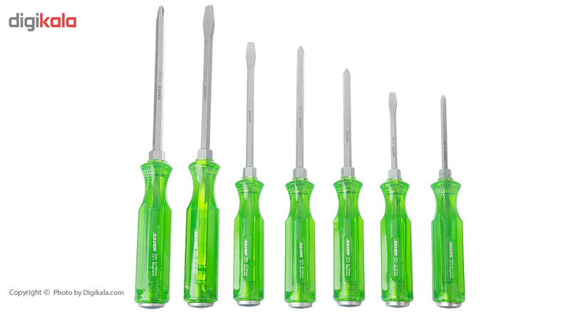 مجموعه 7 عددی پیچ گوشتی سیلور مدل GTH01B10