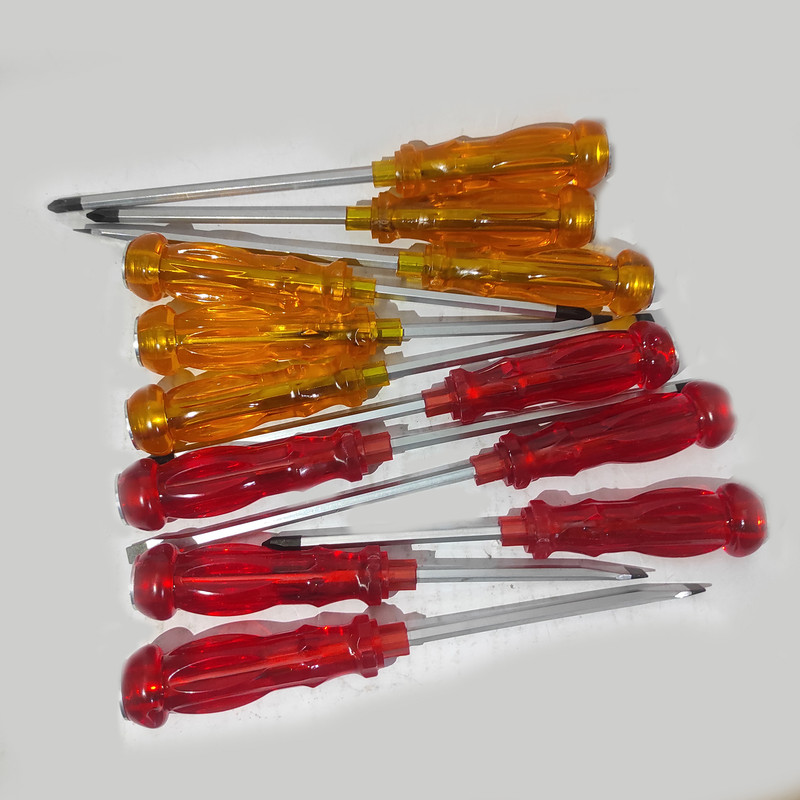 پیچ گوشتی ضربه خور تات مدل T-0 بسته 6 عددی