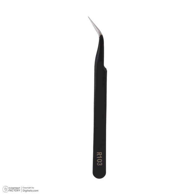 انبر اکستنشن مژه رد چری مدل Curved R103