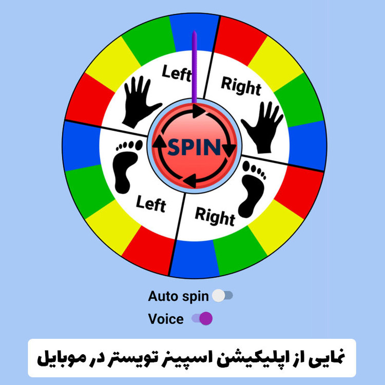 بازی فکری تویستر مدل پرتابل