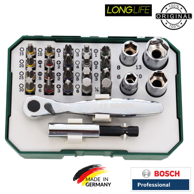 سری پیچ گوشتی بوش مدل BO-2607017322 مجموعه 26 عددی