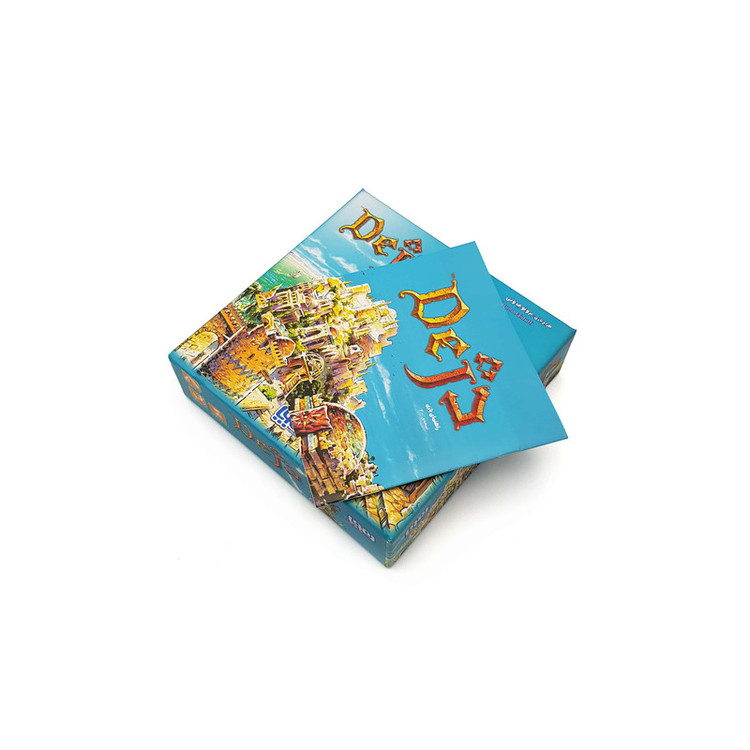 بازی فکری هوپا دژ مدل Citadels، بردگیم کارتی استراتژی، مناسب 2 تا 7 نفر، تقویت مهارتهای ارتباطی، ذهنخوانی، تصمیمگیری و ریسکپذیری، مدت زمان کمتر از یک ساعت، کارتهای مقوایی و اقلام کامل بازی