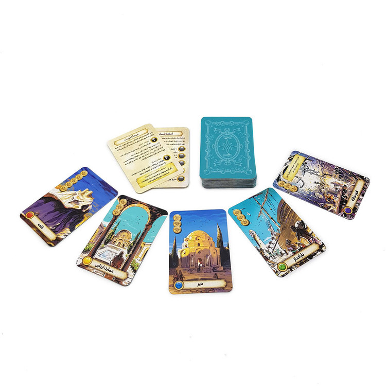 بازی فکری هوپا دژ مدل Citadels، بردگیم کارتی استراتژی، مناسب 2 تا 7 نفر، تقویت مهارتهای ارتباطی، ذهنخوانی، تصمیمگیری و ریسکپذیری، مدت زمان کمتر از یک ساعت، کارتهای مقوایی و اقلام کامل بازی