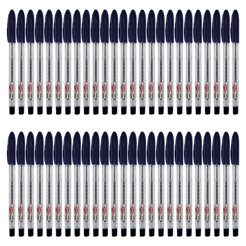 خودکار 1 میلی متری کسری مدل Ball Pen بسته 50 عددی