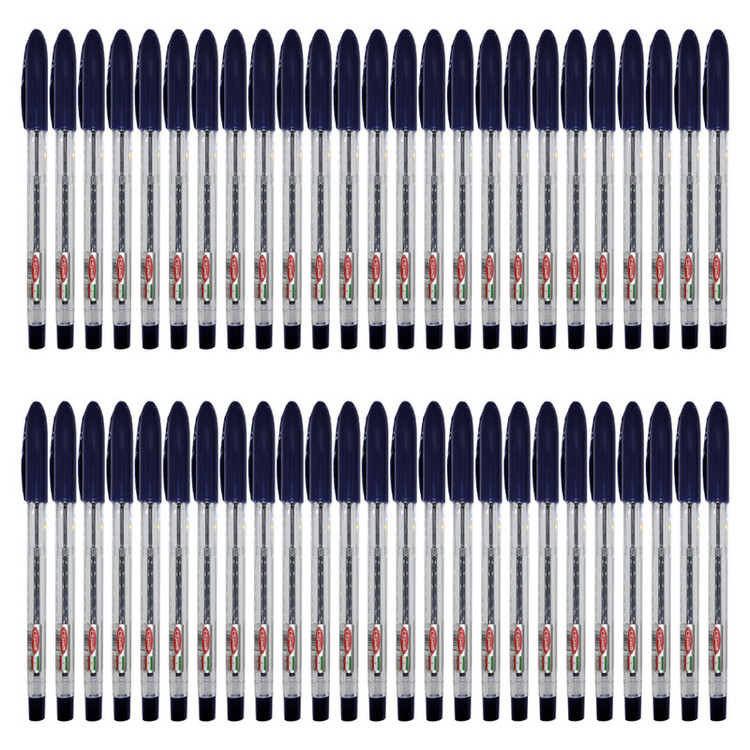 خودکار 1 میلی متری کسری مدل Ball Pen بسته 50 عددی