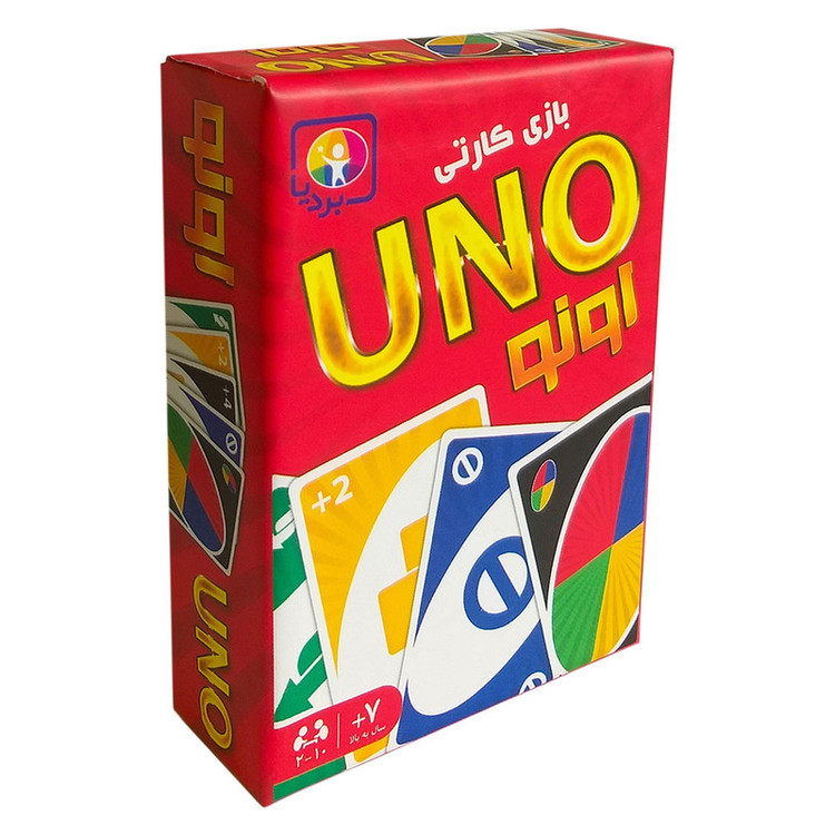 بازی کارتی فکری اونو بردیا مدل UNO 108 شامل 108 کارت با 3 دسته کارت شماره، اقدام و وحشی، مناسب 2 تا 10 بازیکن، مناسب رده سنی 7 سال به بالا، تقویت حافظه و مهارتهای اجتماعی، مدت بازی کمتر از یک ساعت