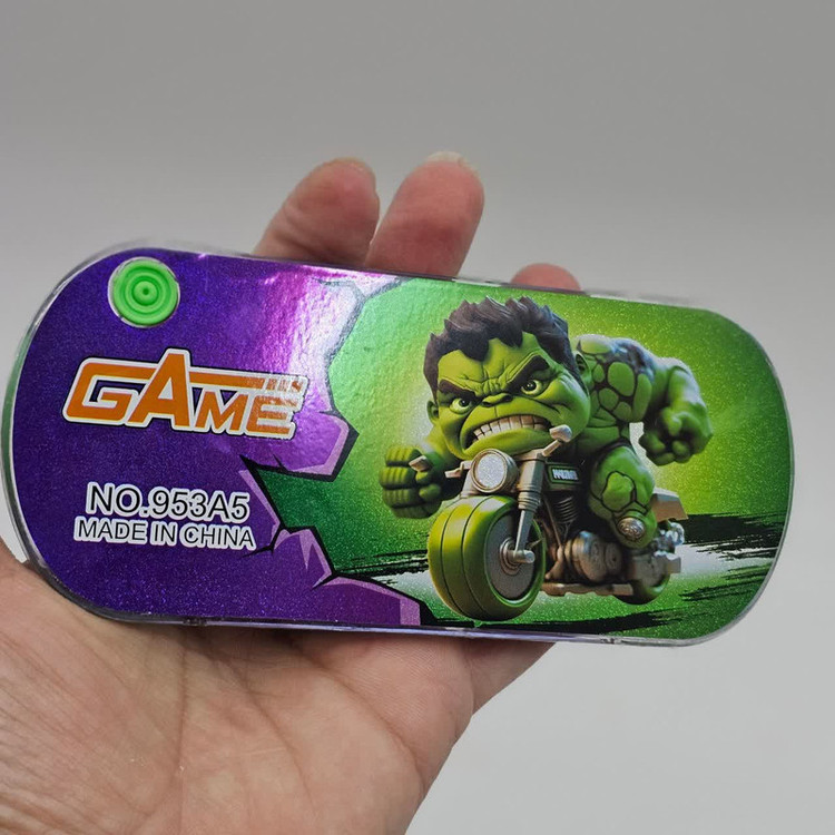 واتر گیم ناب سل مدل دو دکمه طرح هالک موتور سوار کد WATER GAME HULK NAAB001
