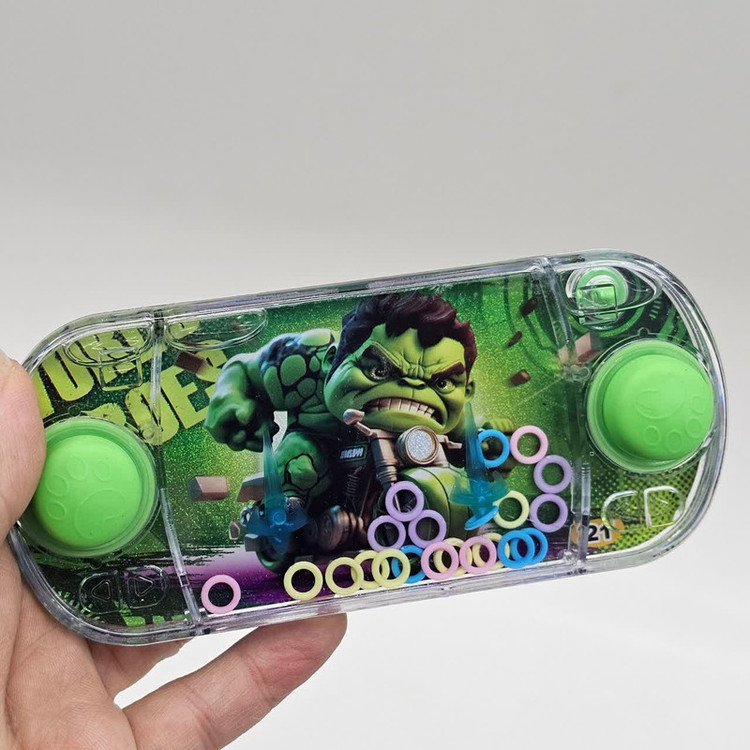 واتر گیم ناب سل مدل دو دکمه طرح هالک موتور سوار کد WATER GAME HULK NAAB001