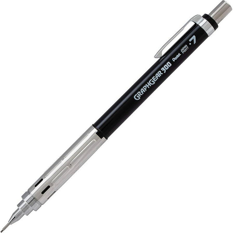 مداد نوکی 0.7 میلی متری پنتل مدل GraphGear 300