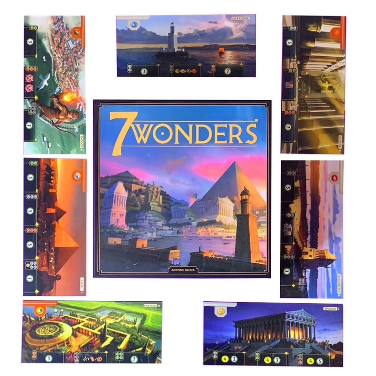 بازی فکری مدل 7wonders 2020