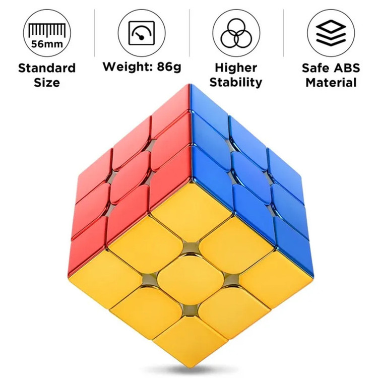 مکعب روبیک شنگ شو مدل متالیک 3×3 Sengso Metallic