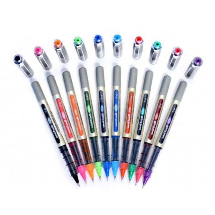 روان نویس یونی بال مدل چشمی کد UB-157 EYE بسته 3 عددی