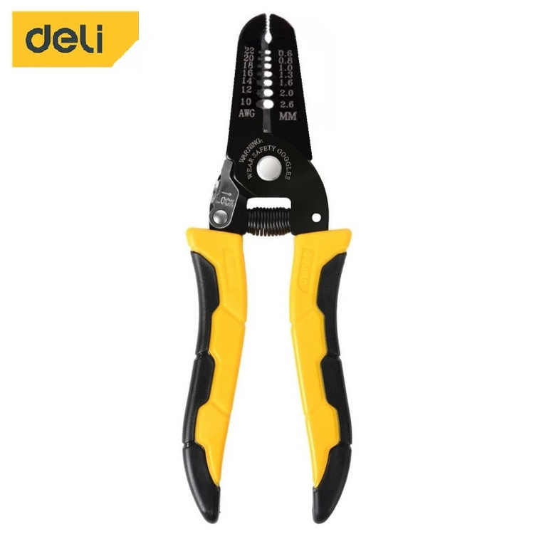 انبر سیم لخت کن دلی مدل DL2607 سایز 7 اینچ
