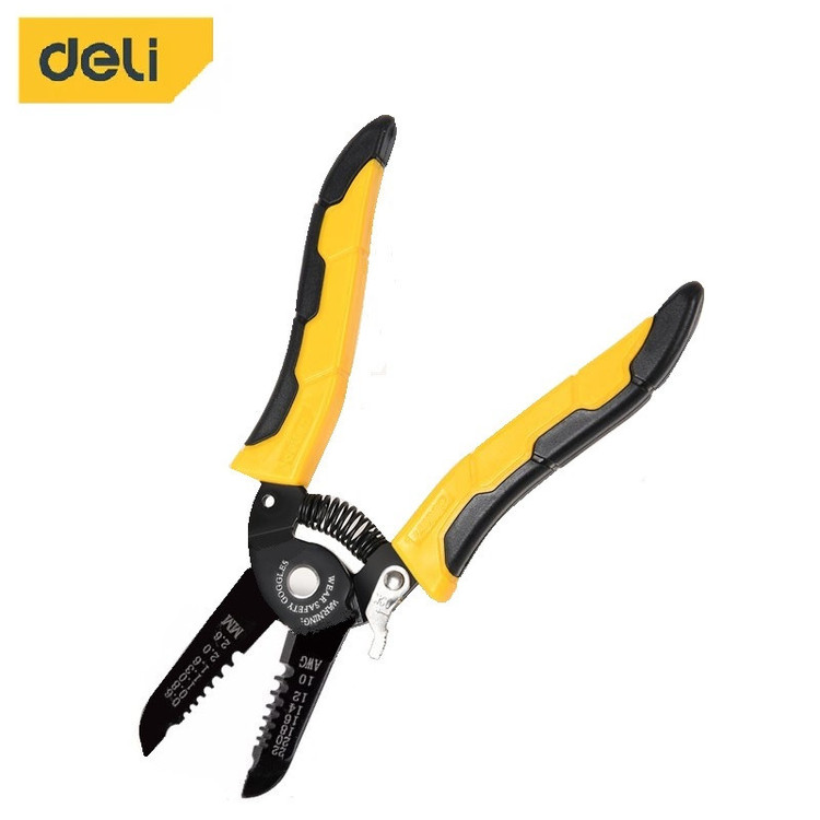 انبر سیم لخت کن دلی مدل DL2607 سایز 7 اینچ