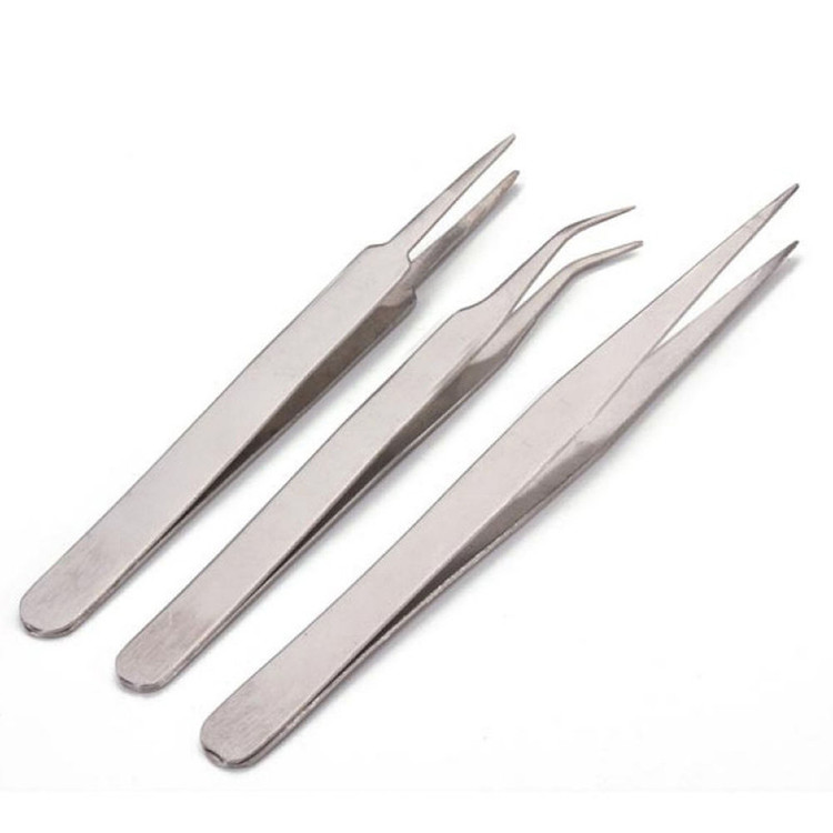 انبر پنس مدل TWEEZERS TS_9803 مجموعه 3 عددی
