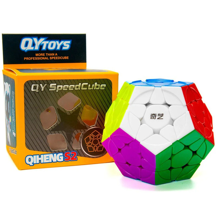 مکعب روبیک چی ای مدل مگامینکس کای وای کایهنگ اس 2 3×3 QY Megaminx QiHeng S2