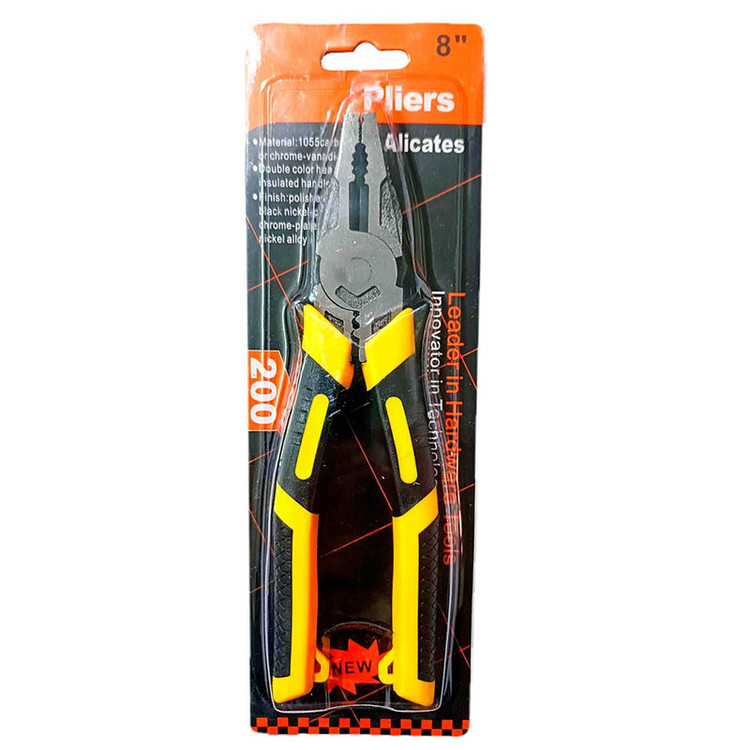 انبر دست فولاد شکن پلایرز مدل pliers سایز 8 اینچ