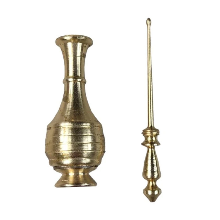 سرمه دان برنجی مدل زوین کد ZH406.2