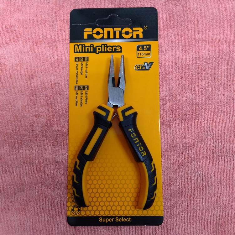 انبر دم باریک فونتور مدل Mini.11mm سایز 4.5 اینچ