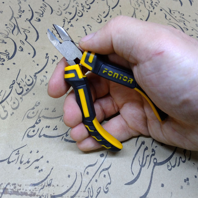 انبر سیم چین فونتور مدل Mini.11mm سایز 4.5 اینچ