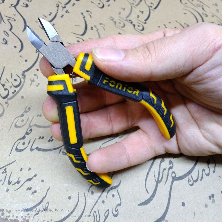 انبر سیم چین فونتور مدل Mini.11mm سایز 4.5 اینچ