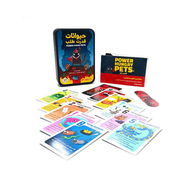 بازی فکری دراگون مدل حیوانات قدرت طلب POWER HUNGRY PETS