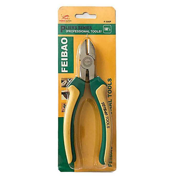 انبر سیم چین مدل F-306P سایز 6 اینچ
