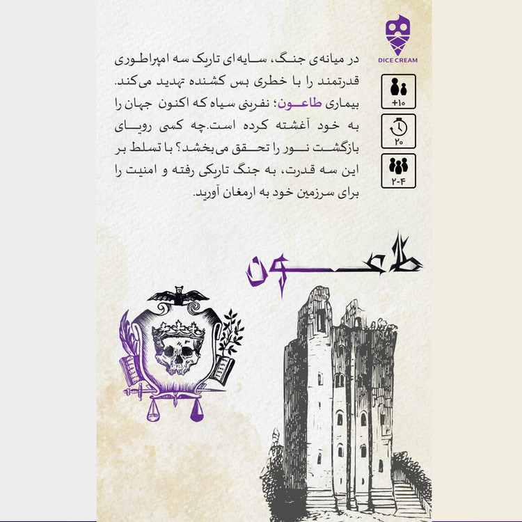 بازی فکری مدل طاعون PLAGUE