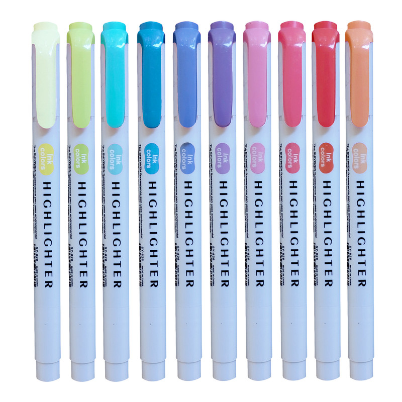 ماژیک علامت گذار مدل High Lighter بسته 10 عددی