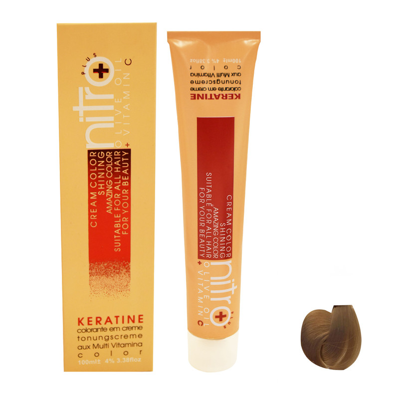 رنگ مو نیترو سری Keratine شماره 507 حجم 100 میلی لیتر رنگ نخودی