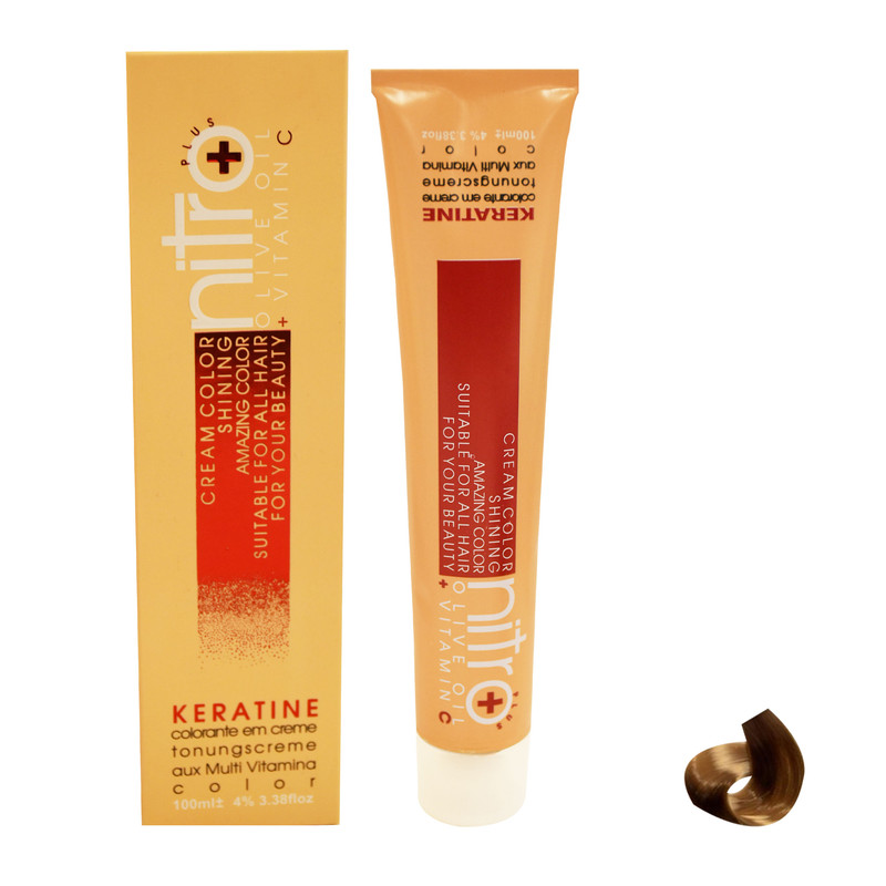 رنگ مو نیترو سری Keratine شماره 9 حجم 100 میلی لیتر رنگ بلوند خیلی روشن