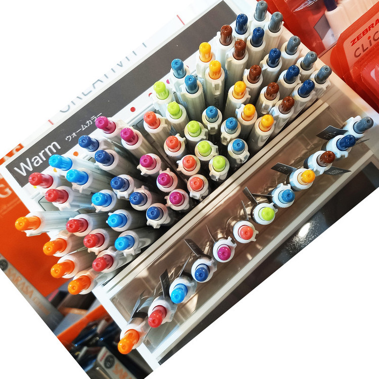 ماژیک زبرا مدل CLICKART مجموعه 36 عددی