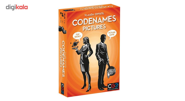 بازی فکری سی جی ای مدل Codenames Pictures