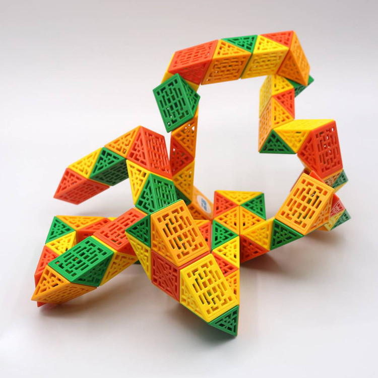 مکعب روبیک چی ای مدل ماری دی ان ای 72 قطعه کای وای QY Magic Snake DNA 72 pcs
