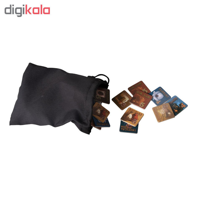 بازی فکری بازبازی مدل Chinatown با مکانیزم مذاکره و چانهزنی، قابل بازی برای 3 تا 5 بازیکن، مناسب نوجوان و بزرگسال، بازی تختهای استراتژیک با هدف مالکیت و امتیازدهی مناطق کاری