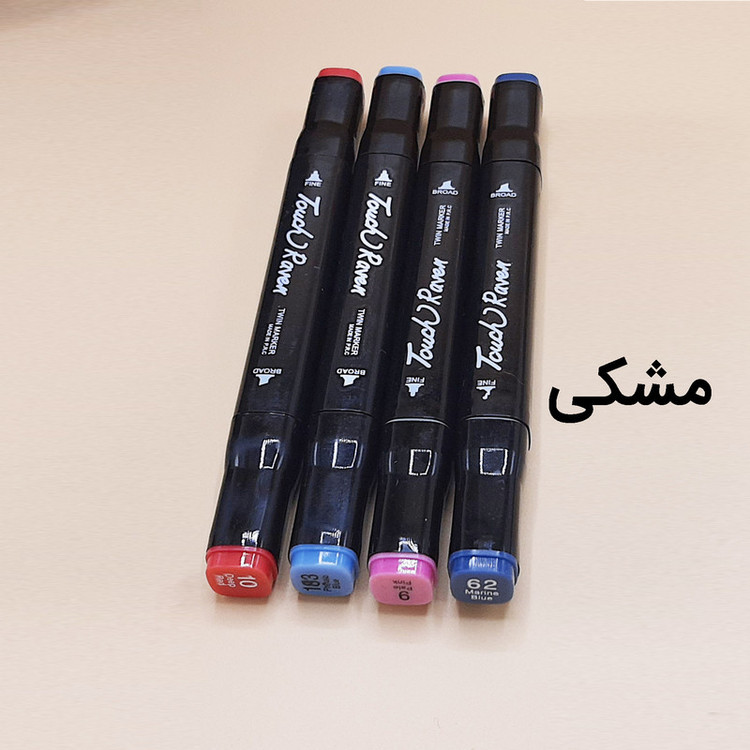 ماژیک راندو مدل دوسر کد 077 بسته 80 عددی