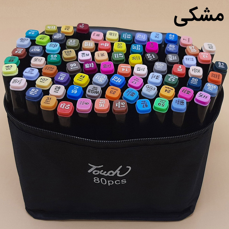 ماژیک راندو مدل دوسر کد 077 بسته 80 عددی