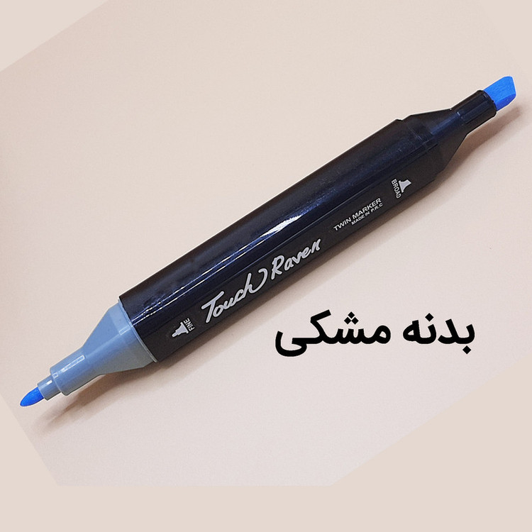 ماژیک راندو مدل دوسر کد 077 بسته 80 عددی