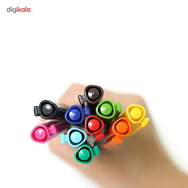 روان نویس 10 رنگ استدلر مدل Triplus Fineliner سایز 0.3