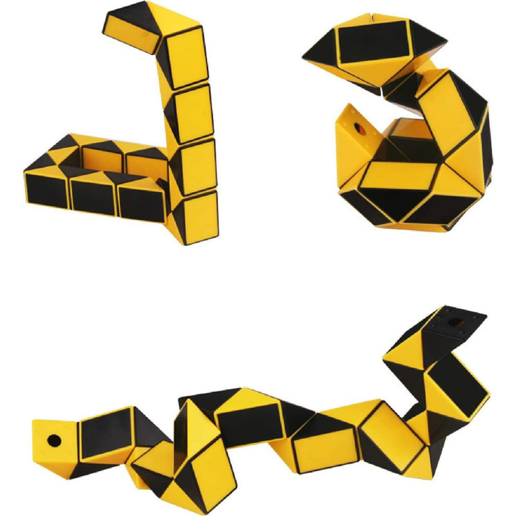 مکعب روبیک شنگ شو مدل ماری 24 قطعه دو رنگ Sengso Magic Snake 24 pcs